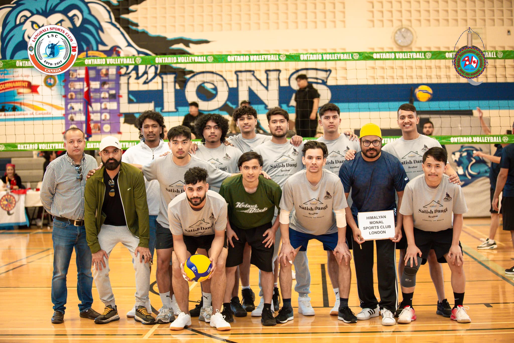 Club members at sports and cultural events